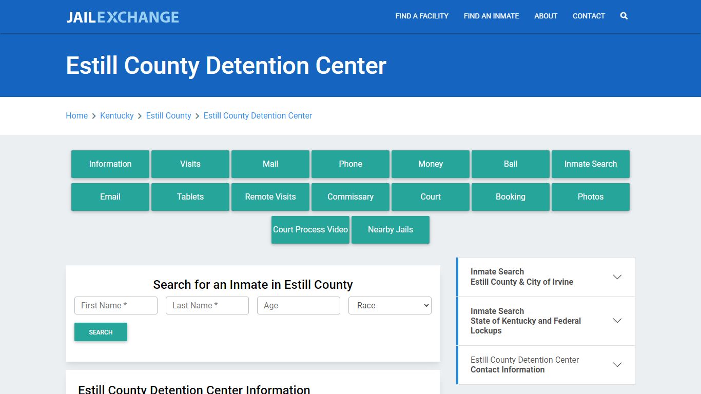 Estill County Detention Center - Jail Exchange